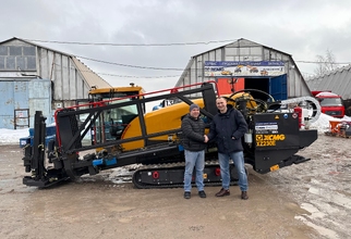Отгрузка установки горизонтально направленного бурения XCMG XZ230E